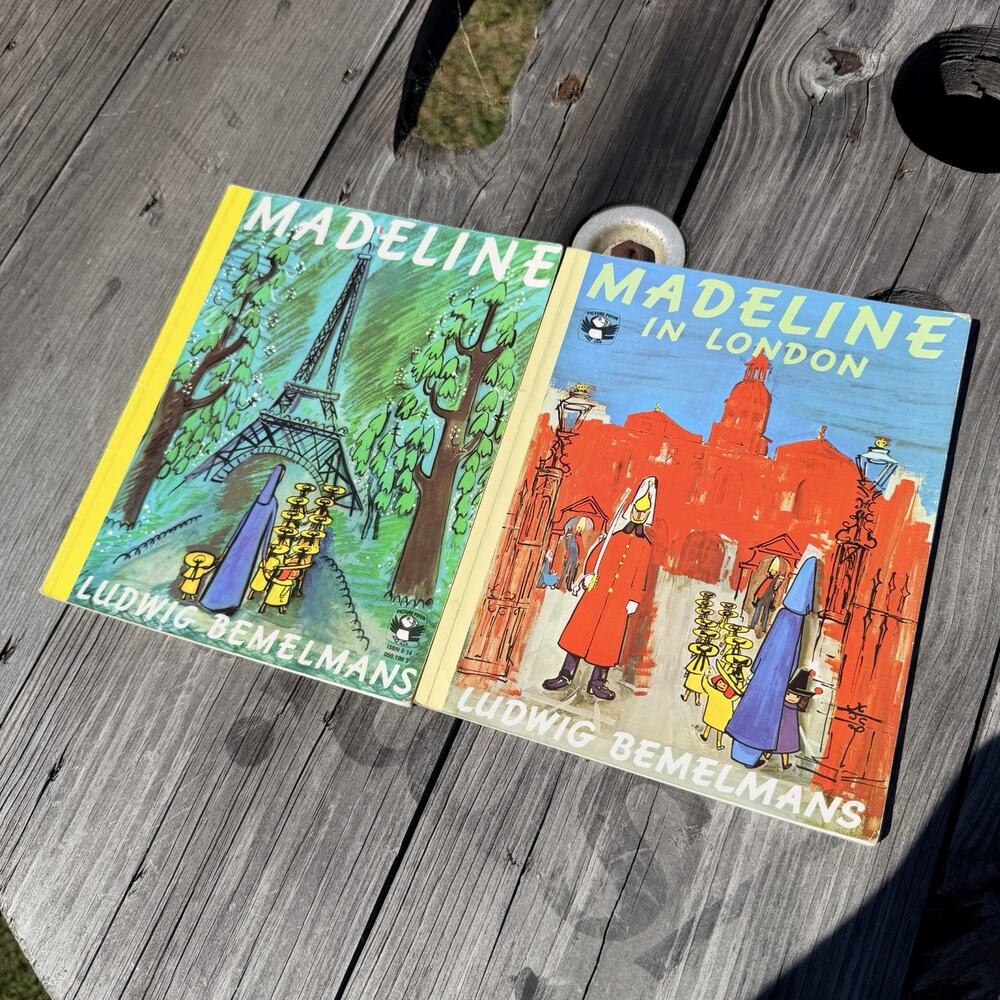 Madeline And Madeline In London Paperback Books By Ludwig Bemelmans